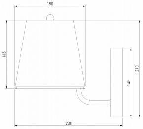 Бра Eurosvet Amaretto 60155/1 хром в Кунгуре - kungur.mebel24.online | фото 2