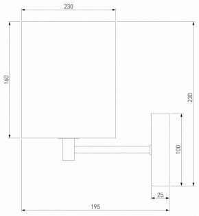 Бра Eurosvet Brume 60174/1 латунь в Кунгуре - kungur.mebel24.online | фото 5