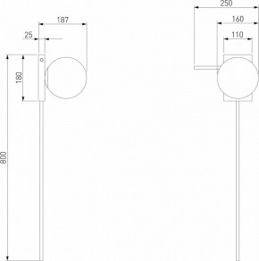 Бра Eurosvet Fredo 40033/1 латунь в Кунгуре - kungur.mebel24.online | фото 3