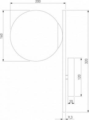 Бра Eurosvet Marbella 60147/1 латунь в Кунгуре - kungur.mebel24.online | фото 2