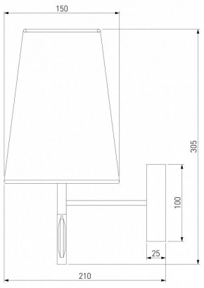Бра Eurosvet Milazzo 60137/1 хром в Кунгуре - kungur.mebel24.online | фото 4