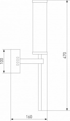 Бра Eurosvet Stark 50387 LED латунь в Кунгуре - kungur.mebel24.online | фото 6
