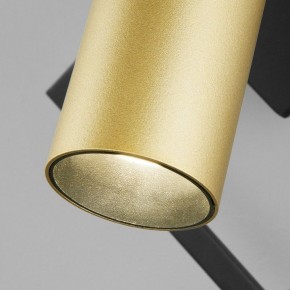 Бра Eurosvet Turro 20091/1 LED черный/ золото в Кунгуре - kungur.mebel24.online | фото 7