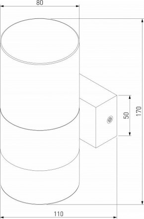 Бра Eurosvet Watford 40021/1 LED латунь/дымчатый в Кунгуре - kungur.mebel24.online | фото 3