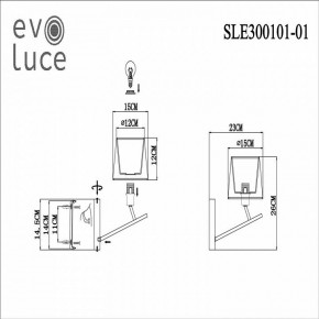 Бра EVOLUCE Denice SLE300101-01 в Кунгуре - kungur.mebel24.online | фото 7