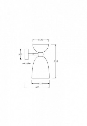 Бра Maytoni Cloches MOD113WL-01W в Кунгуре - kungur.mebel24.online | фото 3