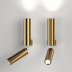 Бра с подсветкой Eurosvet Pitch 40020/1 LED латунь в Кунгуре - kungur.mebel24.online | фото 2