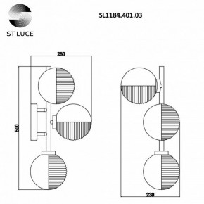 Бра ST-Luce Todo SL1184.401.03 в Кунгуре - kungur.mebel24.online | фото 6