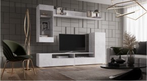 ДАЛЛАС Гостиная (модульная) цемент светлый в Кунгуре - kungur.mebel24.online | фото