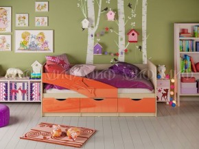 ДЕЛЬФИН Кровать 1800 (Оранжевый металлик) в Кунгуре - kungur.mebel24.online | фото 1
