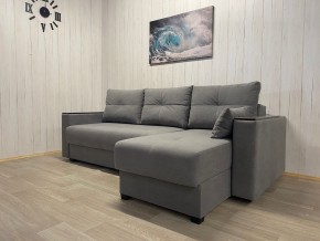 Диван угловой Комфорт-3 (НПБ+МДФ) велюр Galaxy Lite 26 в Кунгуре - kungur.mebel24.online | фото 2