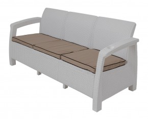 Диван Yalta Premium Sofa 3 Set (Ялта) белый (+подушки под спину) в Кунгуре - kungur.mebel24.online | фото 1