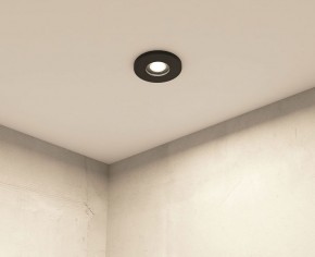 DK2036-BK Встраиваемый светильник влагозащ., IP 44, до 15 Вт, GU10, LED, черный, алюминий в Кунгуре - kungur.mebel24.online | фото 6