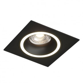 DK2061-BK Встраиваемый светильник IP 20, до 15 Вт, GU10, LED, черный, алюминий в Кунгуре - kungur.mebel24.online | фото 1
