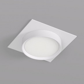 DK2091-WH Встраиваемый светильник FLAT, IP 20, до 15 Вт, GX53, LED, белый, алюминий в Кунгуре - kungur.mebel24.online | фото 4