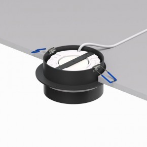 DK2100-BK Встраиваемый светильник NIKO, IP 20, до 15 Вт, GX53, LED, черный, акрил, алюминий в Кунгуре - kungur.mebel24.online | фото 4