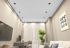 DK2120-BK Встраиваемый светильник, IP 20, 50 Вт, GU10, черный, алюминий в Кунгуре - kungur.mebel24.online | фото 2