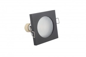 DK3015-BK Встраиваемый светильник влагозащ., IP 44, 50 Вт, GU10, черный, алюминий в Кунгуре - kungur.mebel24.online | фото 4