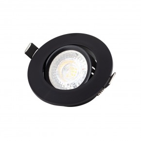 DK3020-BK Встраиваемый светильник, IP 20, 10 Вт, GU5.3, LED, черный, пластик в Кунгуре - kungur.mebel24.online | фото 2