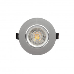 DK3020-CM Встраиваемый светильник, IP 20, 10 Вт, GU5.3, LED, серый, пластик в Кунгуре - kungur.mebel24.online | фото 1