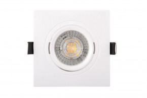 DK3021-WH Встраиваемый светильник, IP 20, 10 Вт, GU5.3, LED, белый, пластик в Кунгуре - kungur.mebel24.online | фото 1