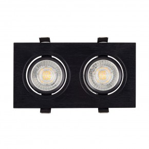 DK3022-BK Встраиваемый светильник, IP 20, 10 Вт, GU5.3, LED, черный, пластик в Кунгуре - kungur.mebel24.online | фото 2