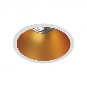 DK3026-WG Встраиваемый светильник, IP 20, 10 Вт, GU5.3, LED, белый/золотой, пластик в Кунгуре - kungur.mebel24.online | фото 1