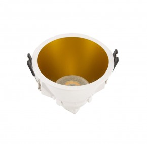 DK3026-WG Встраиваемый светильник, IP 20, 10 Вт, GU5.3, LED, белый/золотой, пластик в Кунгуре - kungur.mebel24.online | фото 2