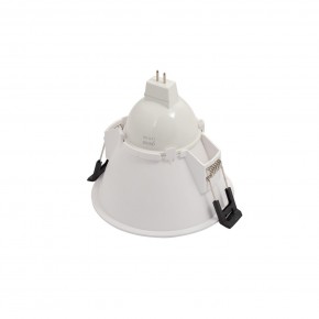 DK3026-WH Встраиваемый светильник, IP 20, 10 Вт, GU5.3, LED, белый, пластик в Кунгуре - kungur.mebel24.online | фото 3
