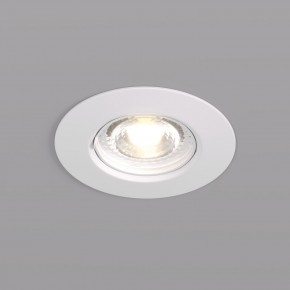 DK3028-WH Встраиваемый светильник, IP 20, 10 Вт, GU5.3, LED, белый, пластик в Кунгуре - kungur.mebel24.online | фото 1