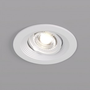 DK3029-WH Встраиваемый светильник, IP 20, 10 Вт, GU5.3, LED, белый, пластик в Кунгуре - kungur.mebel24.online | фото 2