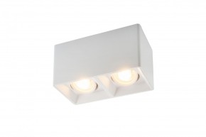 DK3035-WH Светильник накладной IP 20, 10 Вт, GU5.3, LED, белый, пластик в Кунгуре - kungur.mebel24.online | фото 1