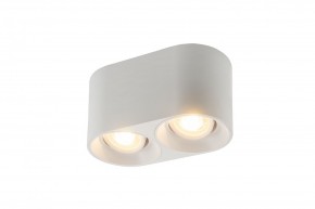 DK3036-WH Светильник накладной IP 20, 10 Вт, GU5.3, LED, белый, пластик в Кунгуре - kungur.mebel24.online | фото 1