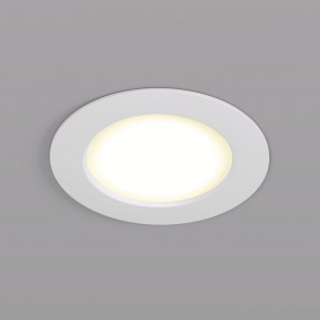 DK3046-WH Встраиваемый светильник, IP 20, 5Вт, LED, белый, пластик в Кунгуре - kungur.mebel24.online | фото 1