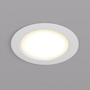 DK3048-WH Встраиваемый светильник, IP 20, 7Вт, LED, белый, пластик в Кунгуре - kungur.mebel24.online | фото 1