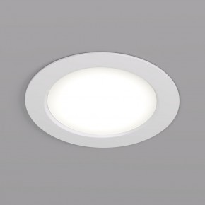 DK3049-WH Встраиваемый светильник, IP 20, 7Вт, LED, белый, пластик в Кунгуре - kungur.mebel24.online | фото 1