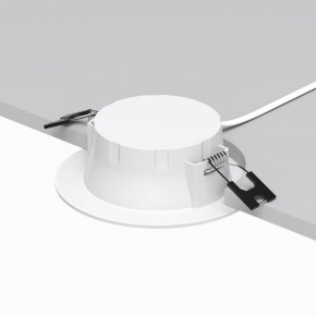 DK3049-WH Встраиваемый светильник, IP 20, 7Вт, LED, белый, пластик в Кунгуре - kungur.mebel24.online | фото 3