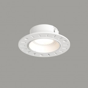 DK3055-WH Встраиваемый светильник, IP 20, 10 Вт, GU5.3, LED, белый, пластик в Кунгуре - kungur.mebel24.online | фото 1