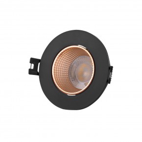 DK3061-BBR Встраиваемый светильник, IP 20, 10 Вт, GU5.3, LED, черный/бронзовый, пластик в Кунгуре - kungur.mebel24.online | фото 1