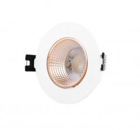 DK3061-WBR Встраиваемый светильник, IP 20, 10 Вт, GU5.3, LED, белый/бронзовый, пластик в Кунгуре - kungur.mebel24.online | фото 1