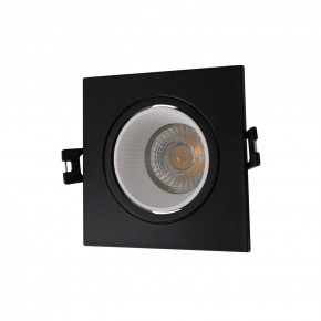 DK3071-BK+WH Встраиваемый светильник, IP 20, 10 Вт, GU5.3, LED, черный/белый, пластик в Кунгуре - kungur.mebel24.online | фото