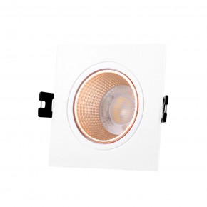 DK3071-WBR Встраиваемый светильник, IP 20, 10 Вт, GU5.3, LED, белый/бронзовый, пластик в Кунгуре - kungur.mebel24.online | фото