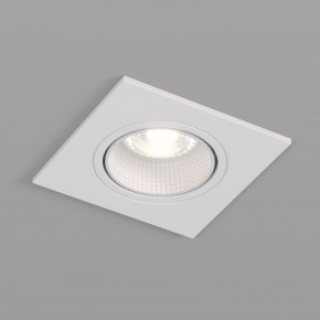 DK3071-WH Встраиваемый светильник, IP 20, 10 Вт, GU5.3, LED, белый/белый, пластик в Кунгуре - kungur.mebel24.online | фото