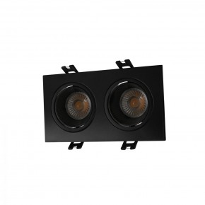 DK3072-BK Встраиваемый светильник, IP 20, 10 Вт, GU5.3, LED, черный/черный, пластик в Кунгуре - kungur.mebel24.online | фото 1