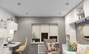 DK3072-BK+WH Встраиваемый светильник, IP 20, 10 Вт, GU5.3, LED, черный/белый, пластик в Кунгуре - kungur.mebel24.online | фото 3