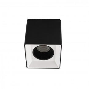 DK3080-BW+BK Светильник накладной IP 20, 10 Вт, GU5.3, LED, черно-белый/черный, пластик в Кунгуре - kungur.mebel24.online | фото 1