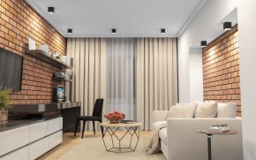 DK3080-BW+BK Светильник накладной IP 20, 10 Вт, GU5.3, LED, черно-белый/черный, пластик в Кунгуре - kungur.mebel24.online | фото 2