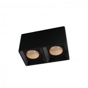 DK3085-BK+BR Светильник накладной IP 20, 10 Вт, GU5.3, LED, черный/бронзовый, пластик в Кунгуре - kungur.mebel24.online | фото 1