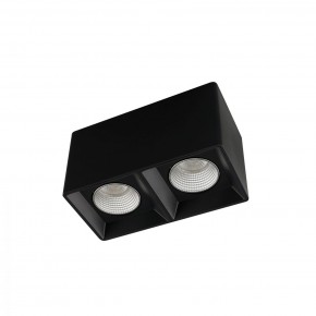 DK3085-BK+CH Светильник накладной IP 20, 10 Вт, GU5.3, LED, черный/хром, пластик в Кунгуре - kungur.mebel24.online | фото 1