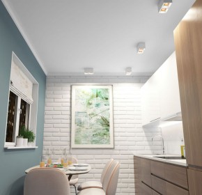 DK3085-WH+BR Светильник накладной IP 20, 10 Вт, GU5.3, LED, белый/бронзовый, пластик в Кунгуре - kungur.mebel24.online | фото 2